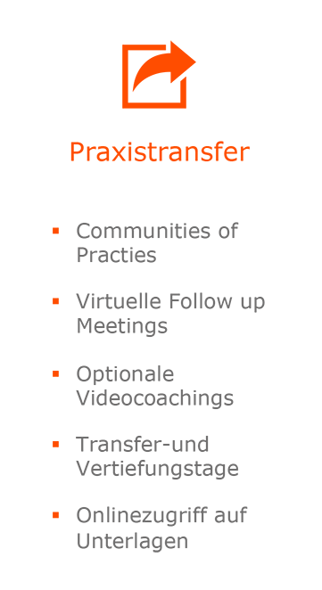 Training Praxistransfer